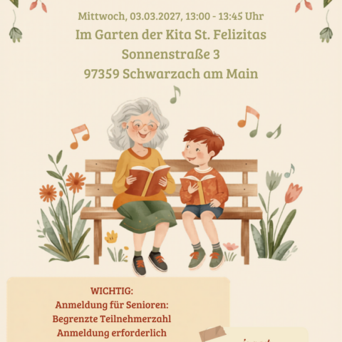 Lieder, die verbinden – Singkreis für Groß und Klein